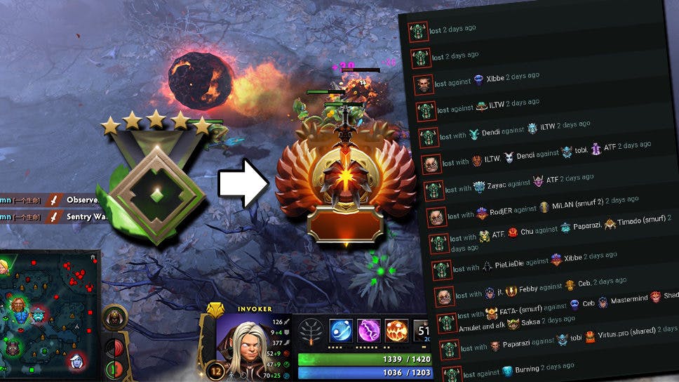 Herald 5 Top 50 EU account buyer causes chaos in high tier MMR matches cover image