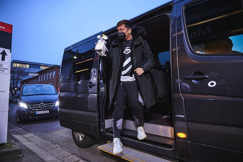 POTSDAM, GERMANY - DECEMBER 7: Jayvee "DubsteP" Paguirigan of team Vikings arrives at the VALORANT Champions Groups Stage on December 7, 2021 in Potsdam, Germany. (Photo by Lance Skundrich/Riot Games)