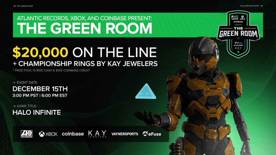 Huge names partner for The Green Room Halo Infinite Pro-Am event. UFC’s Sean O’Malley and NFL’s Baker Mayfield to feature cover image