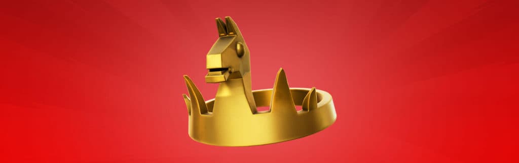 Fortnite Victory crown. Image Credit: Epic Games.