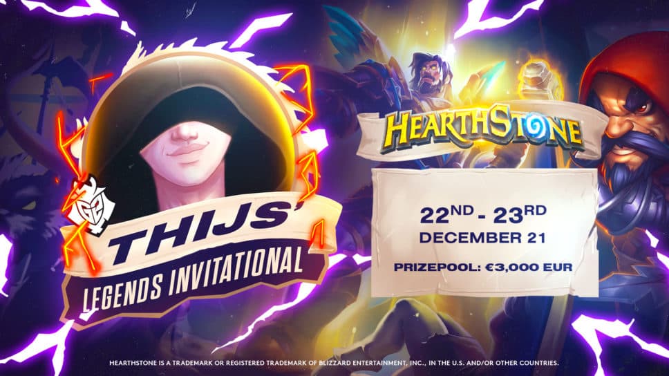 Thijs Hearthstone Legends Invitational brings back SeatStory cup vibes. “With all being so focused on GM, I feel we lost this concept.” cover image