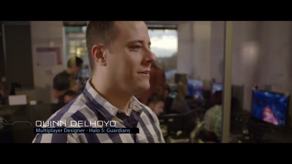 Quinn DelHoyo, a former Halo developer, now a founding member of the Midnight Society.