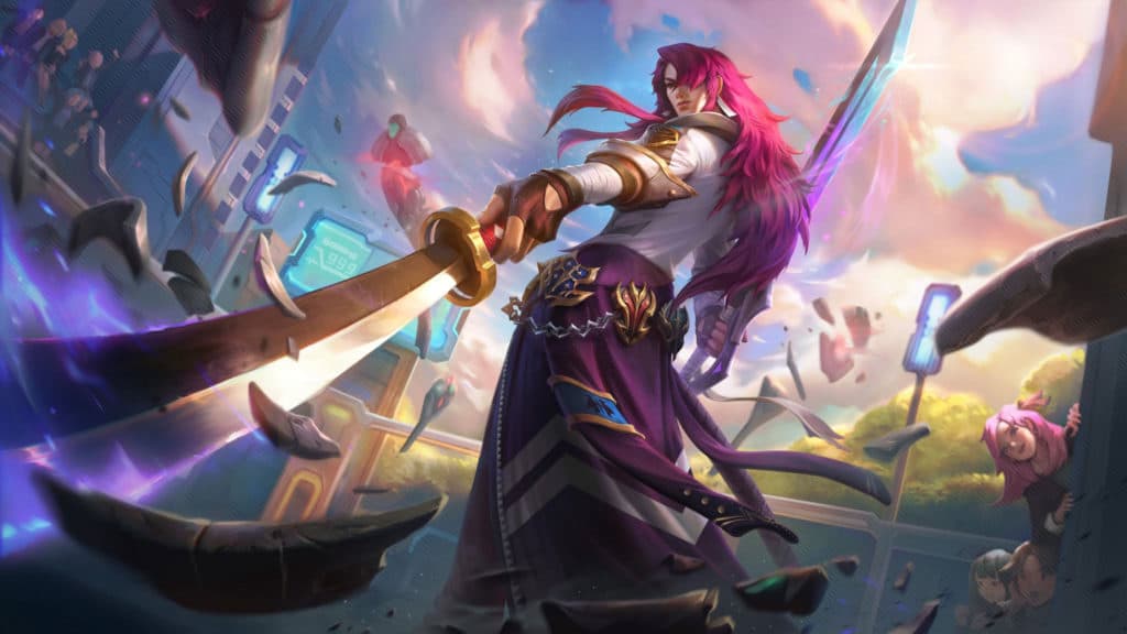 In Set 6, Yone has incredible carry potential for Challenger and Academy compositions, especially with the right items. Photo via Riot Games.