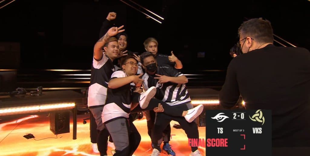 Team Secret progress to the playoffs