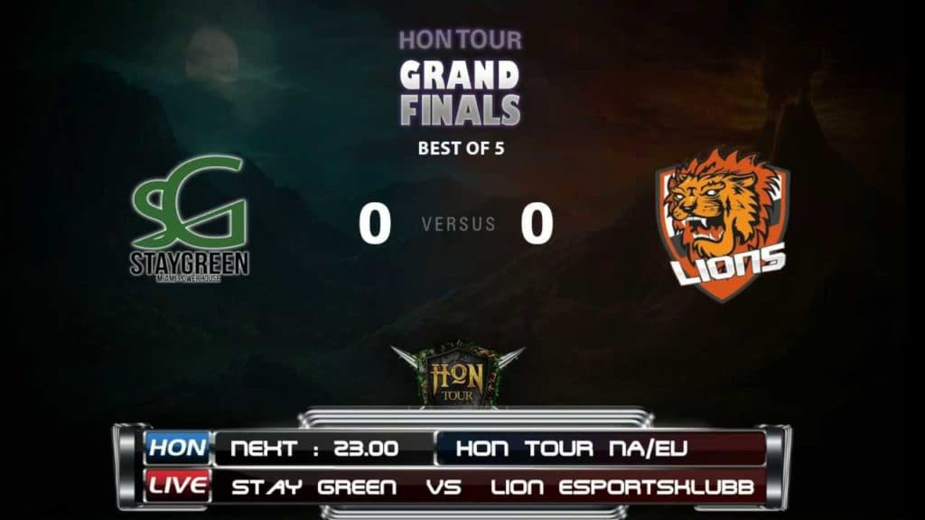 Hontour Season 1's Grand Finals took place in Las Vegas in 2013