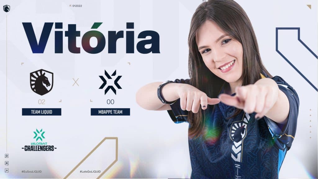 Estreia da Team Liquid BR, na etapa classificatória do VCT BR 2022 - Reprodução: Team Liquid BR