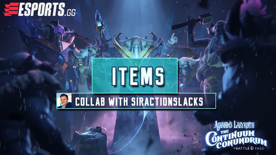 Aghanim’s Labyrinth Items cover image