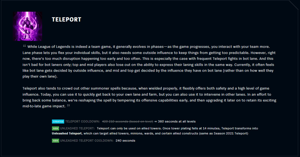 LoL: patch notes 12.1 chega com mudanças nos itens e teleporte, lol