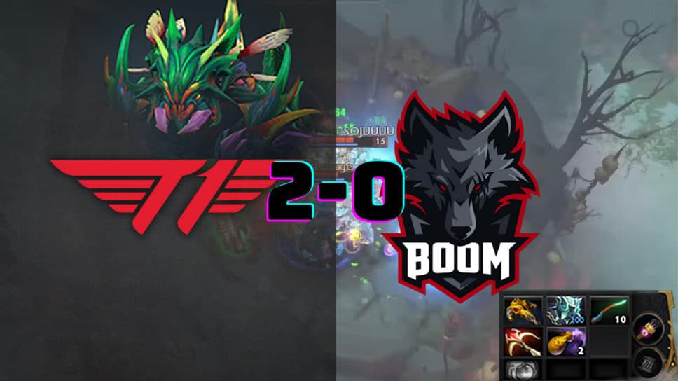T1 Xepher builds a Daedalus on Pos 4 Weaver, breaks BOOM Esports’ win streak in SEA DPC cover image