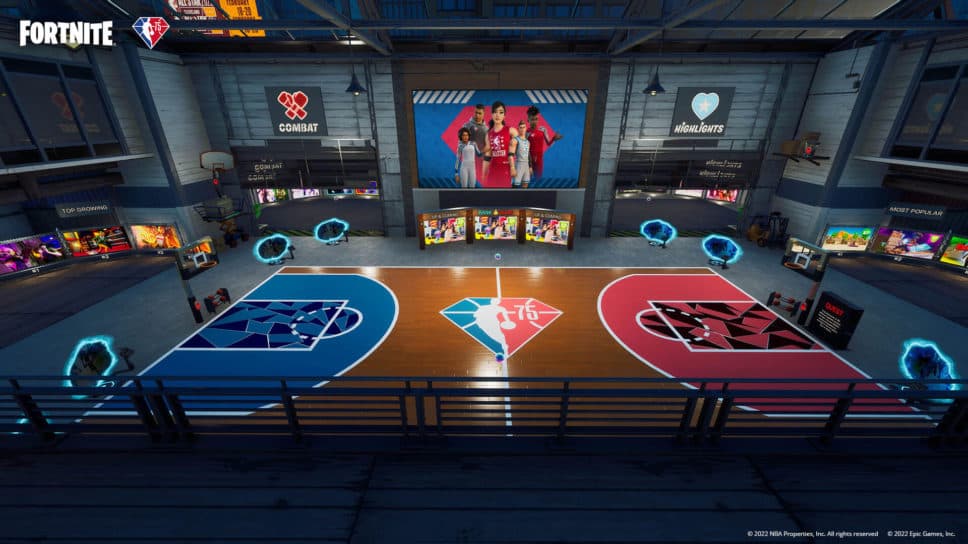 A NBA chega ao Fortnite bem a tempo do NBA All-Star 2022 cover image