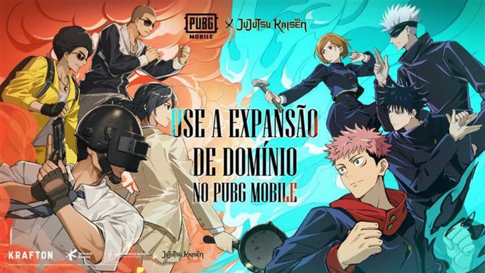 Escola de Jujutsu de Tóquio chega ao campo de batalha de PUBG Mobile cover image
