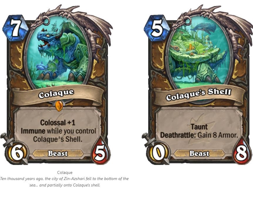 Druid's new Colossal minion