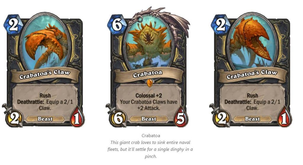 Rogue's new Colossal Minion