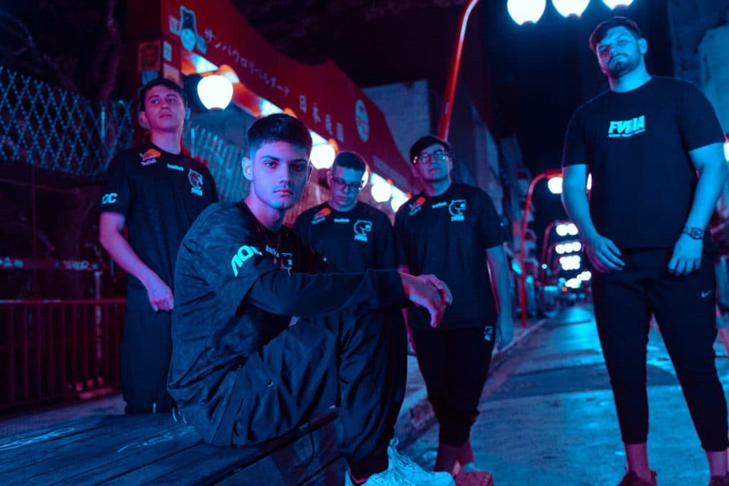 Equipe da FURIA, que avançou nos playoffs do VCT BR - Fonte: FURIA Esports