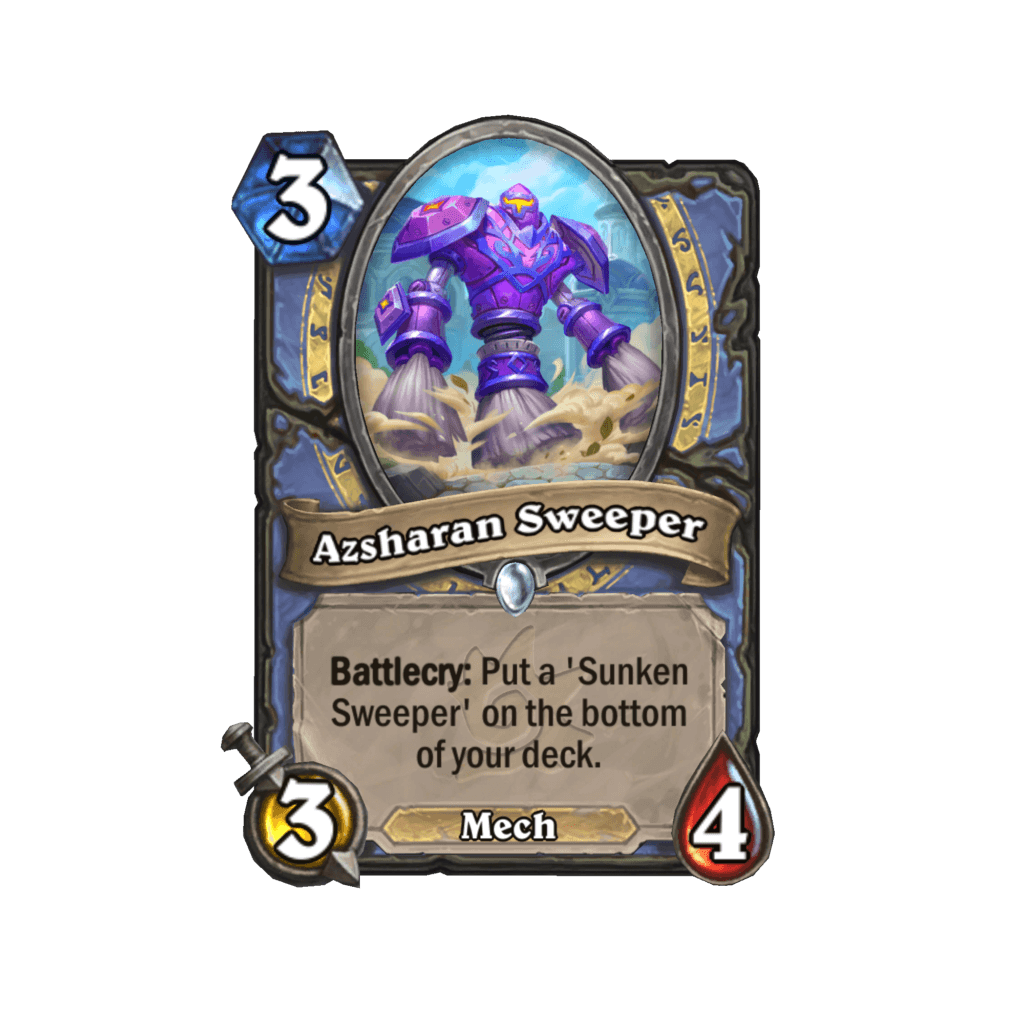 Azsharan Sweeper is a Mech. Image via Blizzard Entertainment.