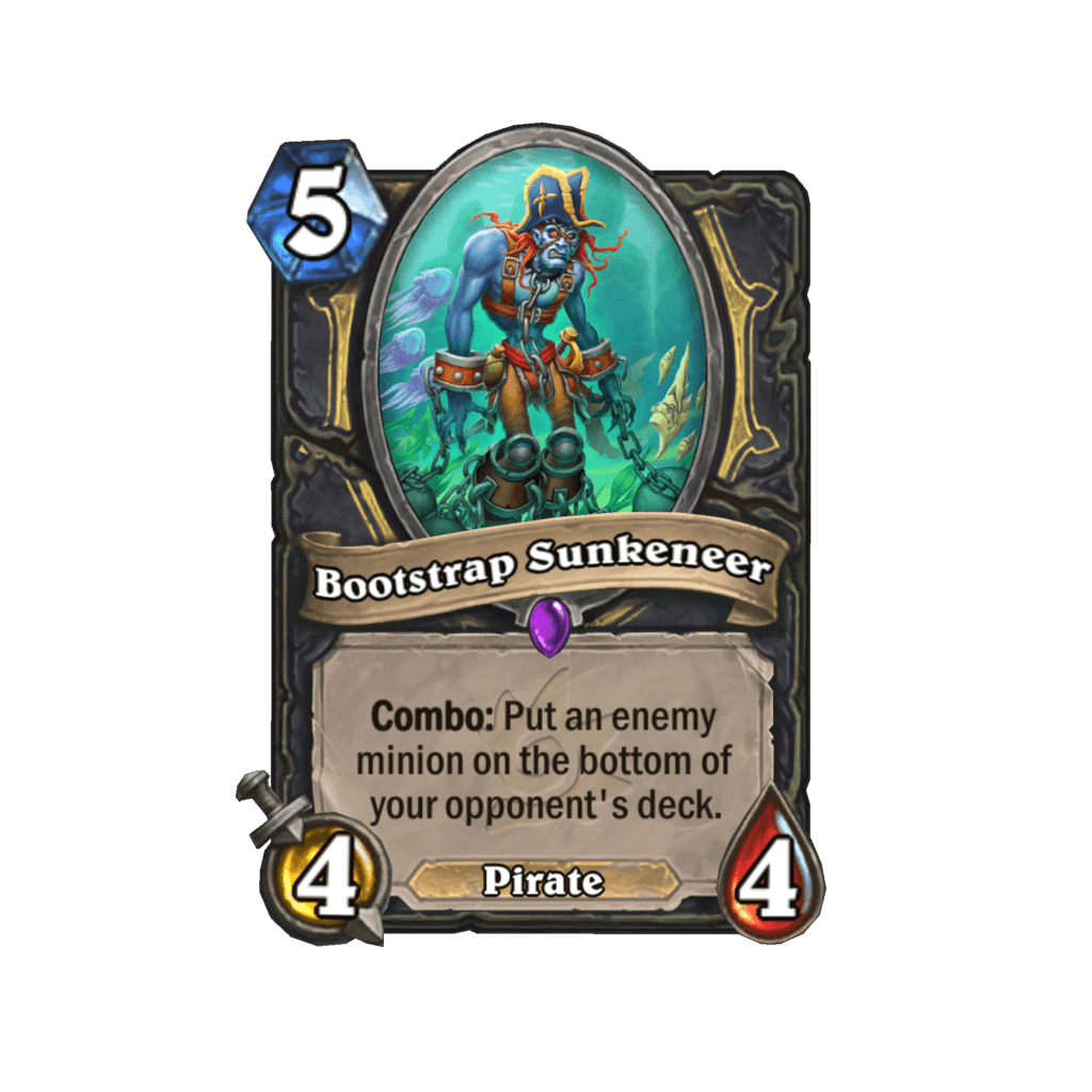 Bootstrap Sunkeneer is a Pirate. Image via Blizzard Entertainment.