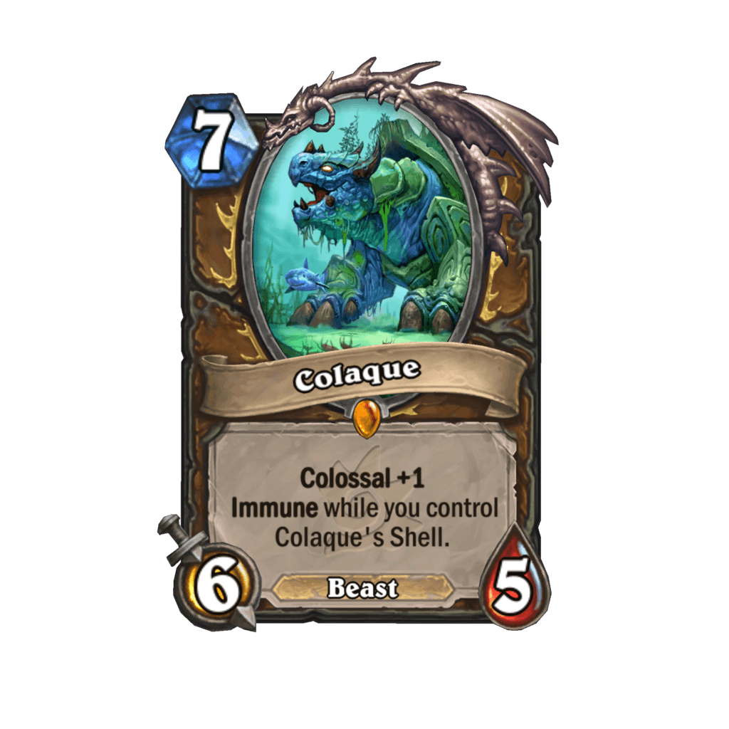 Colaque features the Colossal keyword. Image via Blizzard Entertainment.