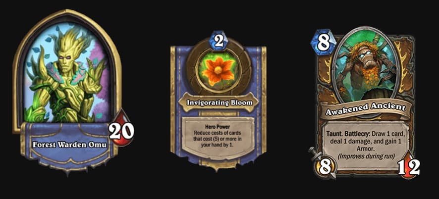 Seleção de tesouro e poder heroico da Omu