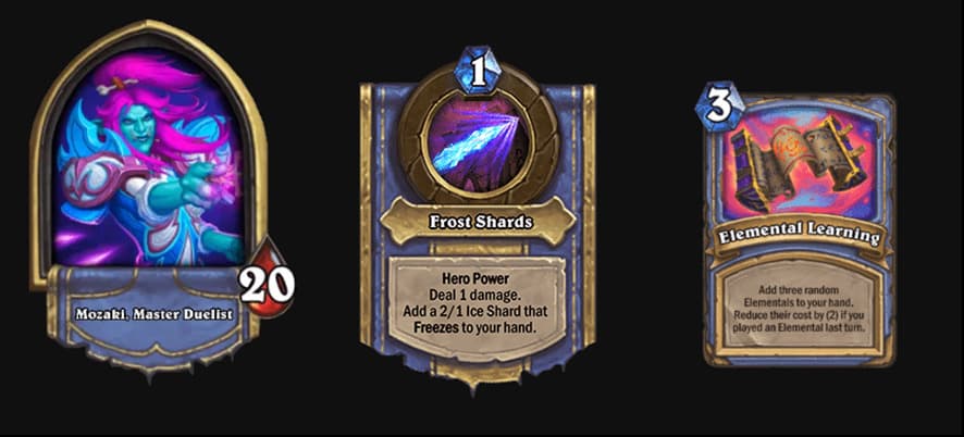 Seleção de tesouro e poder heroico da Mozaki