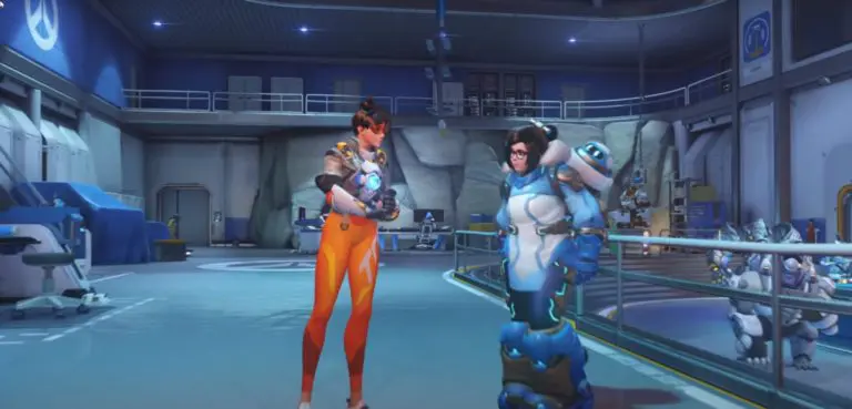 Uma imagem do trailer de Overwatch 2