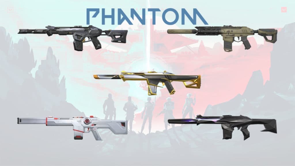 As skins de Phantom - Reprodução