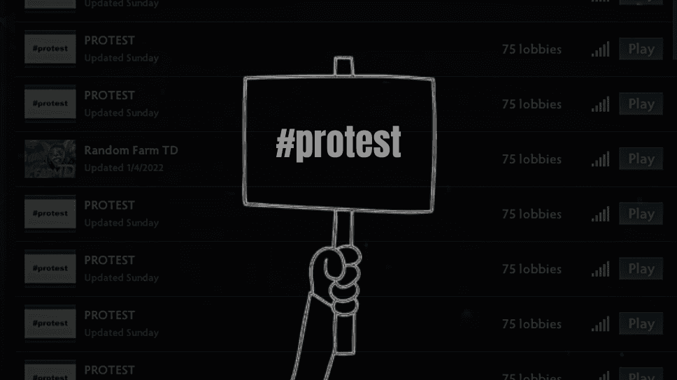 Valve’s custom games negligence sparks protest led by developers cover image