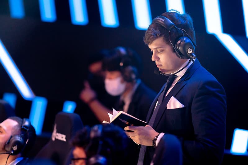 Dionrray, técnico da paiN - Foto: Bruno Alvares/Riot Games