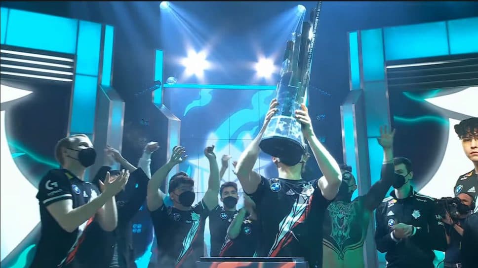 G2 Esports defeats Rogue in a clean sweep to win the LEC Spring Finals cover image