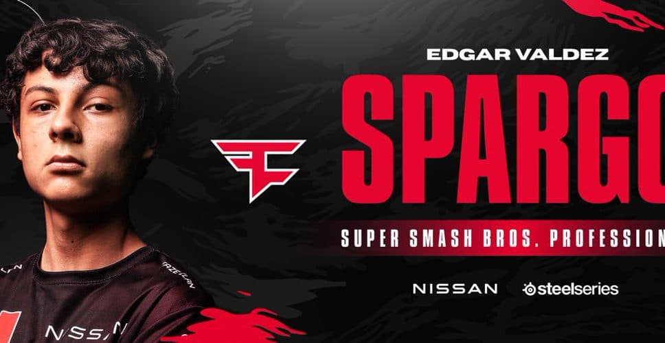 FaZe Clan introduce Sparg0 as first Super Smash Bros. player cover image