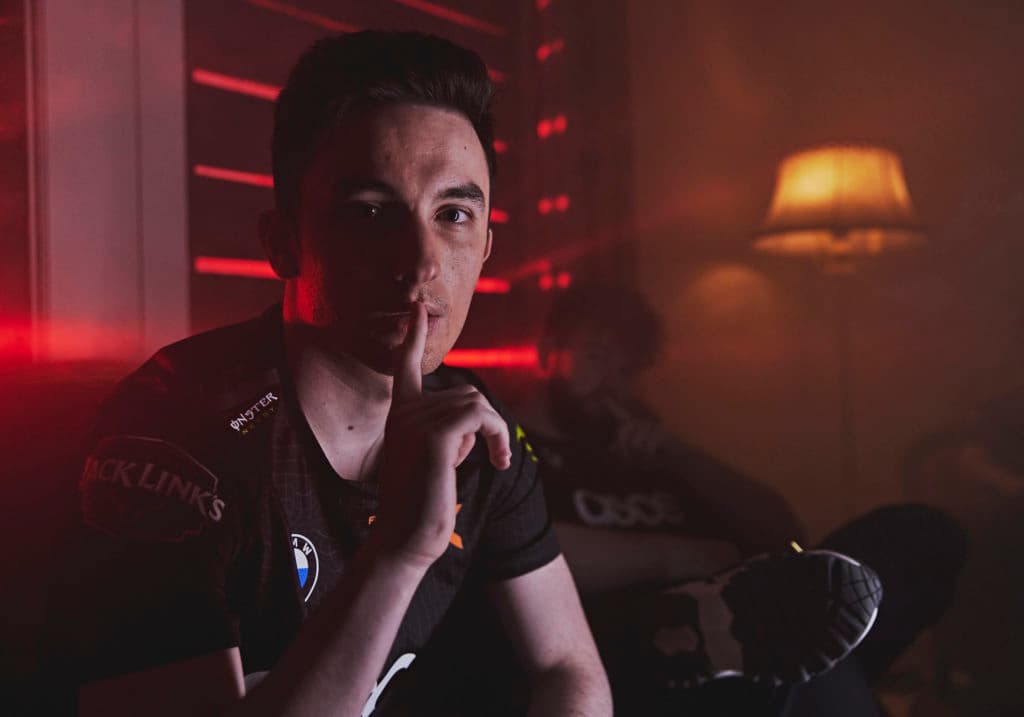 REYKJAVIK, ICELAND - APRIL 8: Enzo “Fearoth” Mestari of team Fnatic poses for the VALORANT Masters Features Day on April 8, 2022 in Reykjavik, Iceland. (Photo by Lance Skundrich/Riot Games)<br>