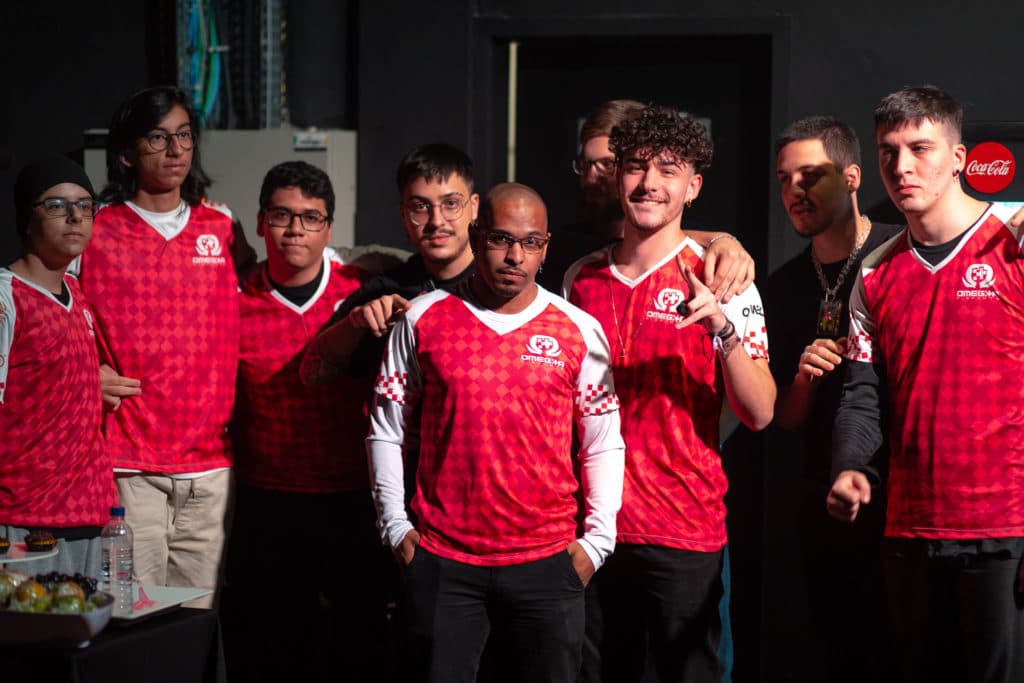Equipe da Omegha E-sports de Wild Rift - Reprodução: Wild Tour Brasil