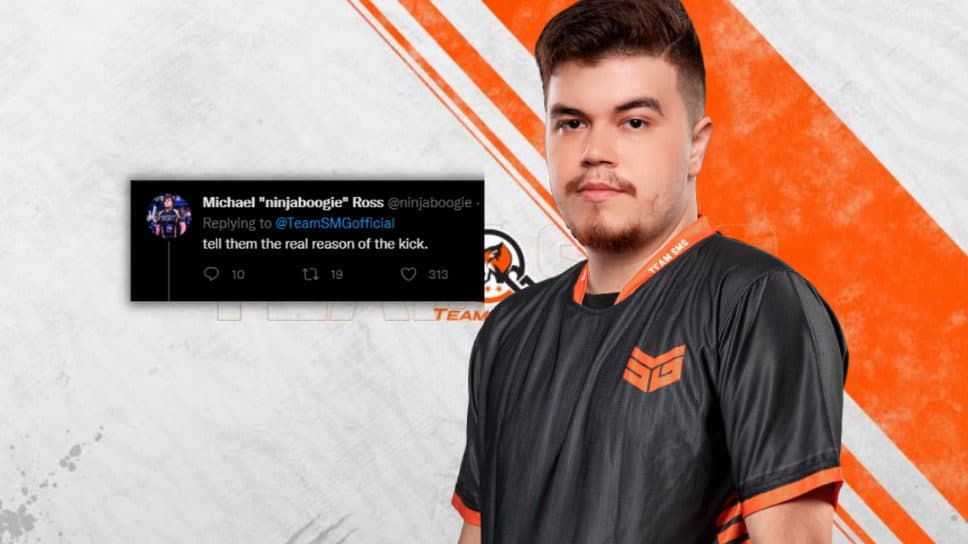 Ninjaboogie “kicked” from Team SMG, explains the reason behind the kick cover image
