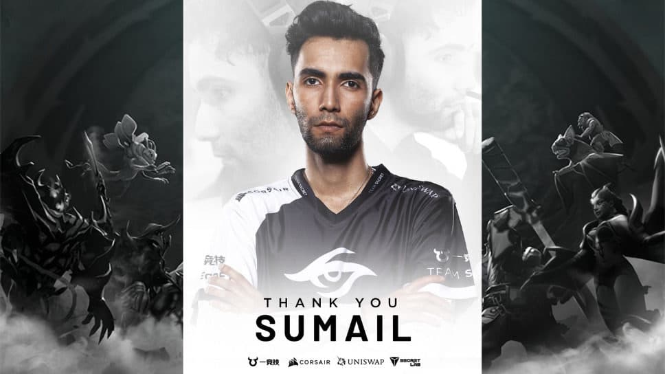 Team Secret officially parts ways with SumaiL cover image