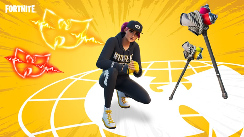 Fortnite x Wu-Tang Clan collaboration