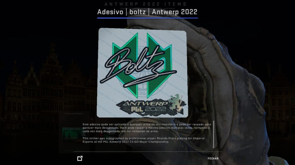 Adesivo do Boltz - Foto: Reprodução/Valve