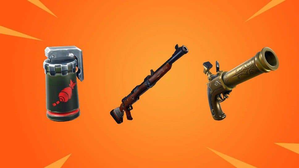 Fortnite hotfix v20.30 Air Strike, trickshot weapons & more cover image