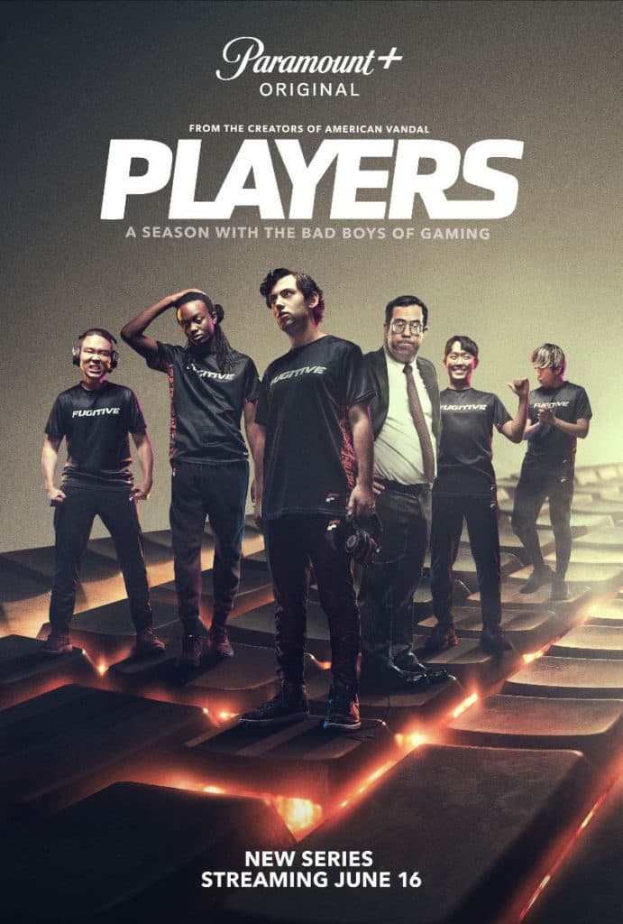 The release poster for <em>Players</em>. Image via CBS and Paramount+.