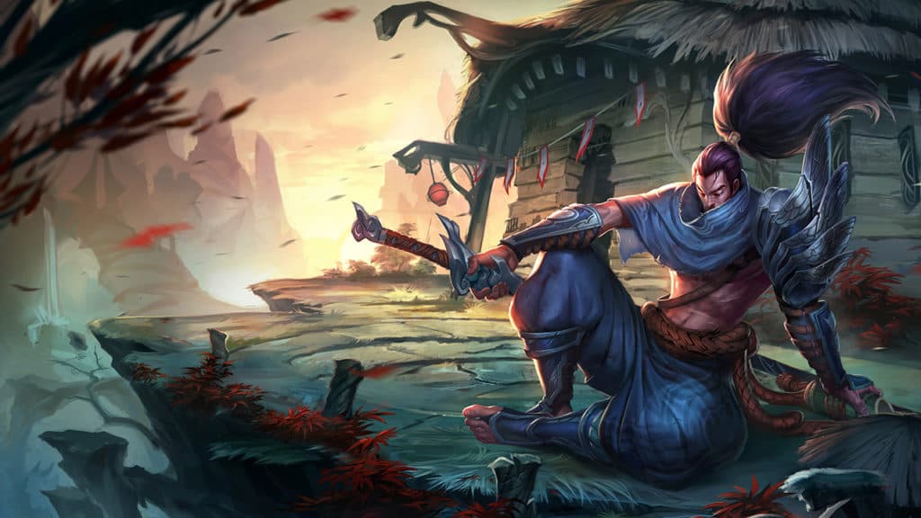 Campeã da rota do meio, Yasuo, o Imperdoável - Reprodução: Wild Rift