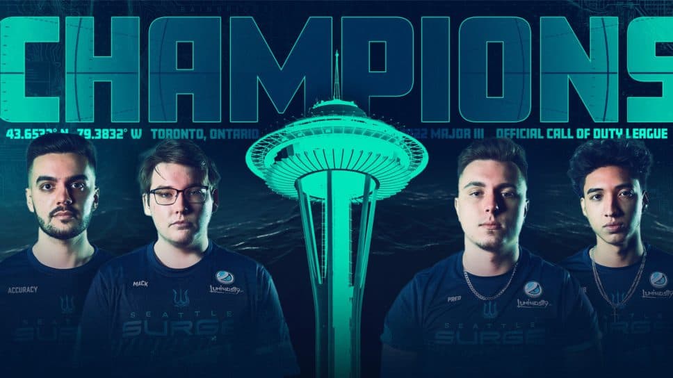 Seattle Surge’s long road to becoming Major 3 Champions cover image