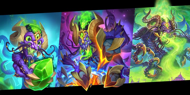 Hearthstone Mercenaries Y'Shaarj event