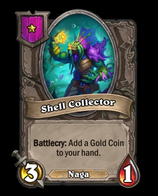 Shell Collector - Hearthstone Battlegrounds Token