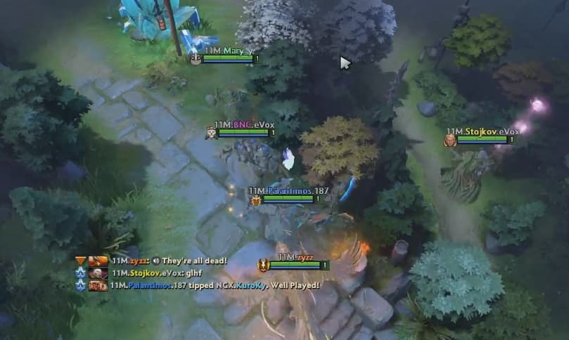 DPC: Nigma Galaxy make quick work of 11Monkeyz. “We’re trying to be as humble as possible and fix our mistakes,” says GH post-win. cover image