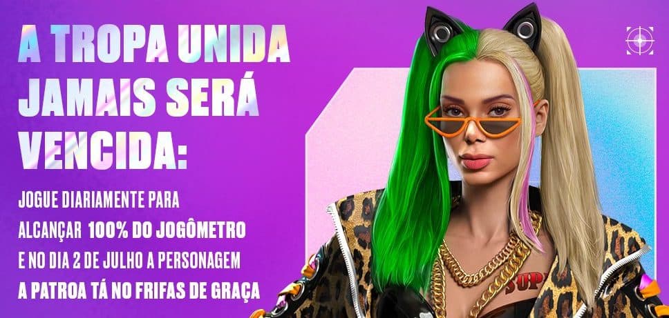 Anitta no Free Fire: personagem poderá ser desbloqueada de graça cover image