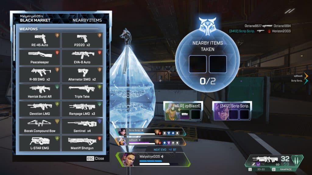 Loba's ultimate is already a strong tool to stock up on loot