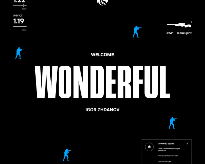 Team Spirit announces w0nderful as primary AWPer cover image