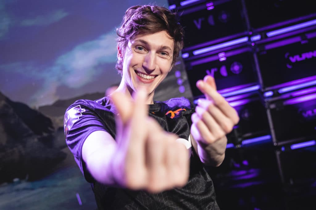 Fnatic Boaster. (Photo by Colin Young-Wolff/Riot Games)