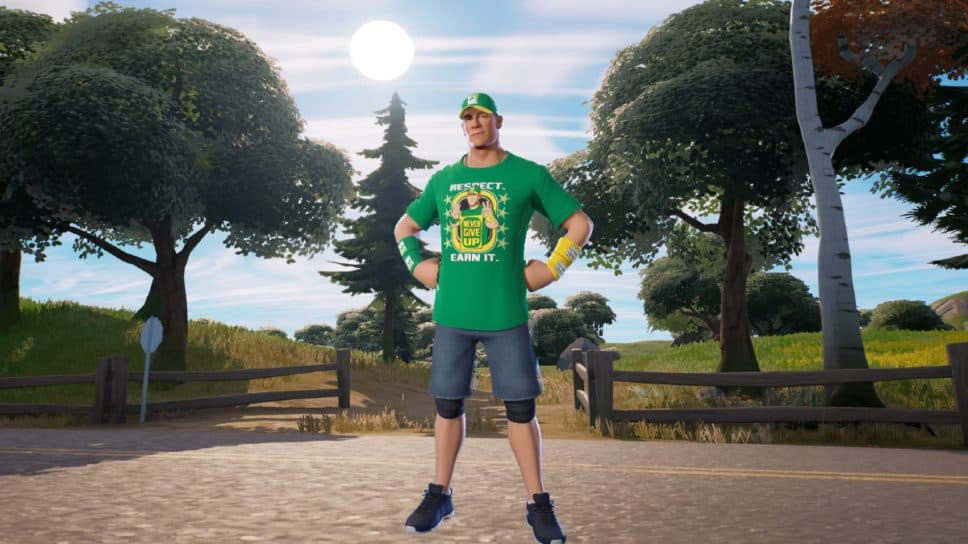Fortnite welcomes John Cena ahead of Summerslam 2022 cover image