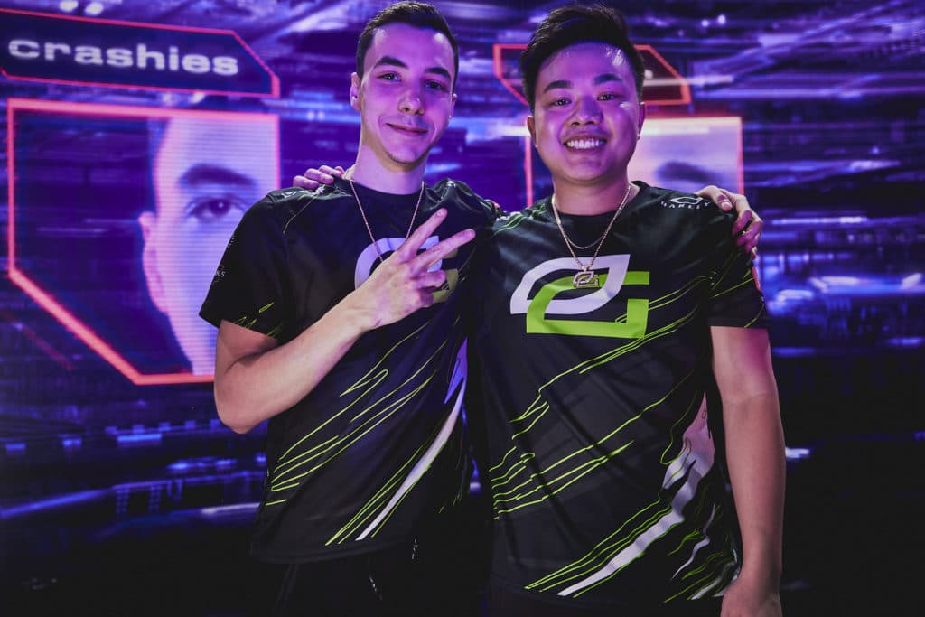 OpTic Gaming are looking to defend their Reykjavik title. (Photo by Lance Skundrich/Riot Games)