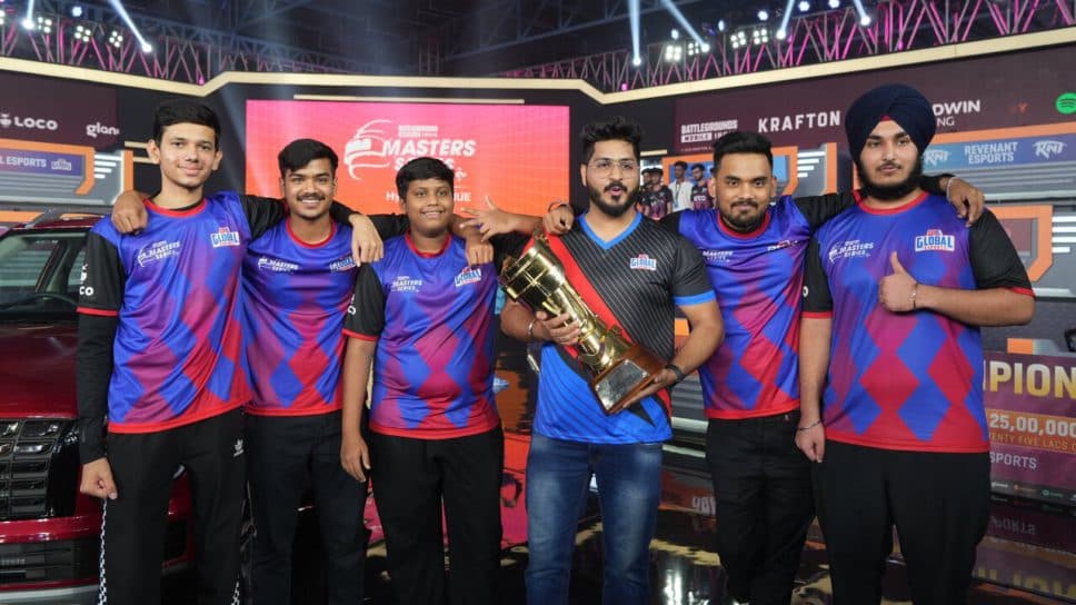 Global Esports roll into stunning win at the BGMI Masters Series cover image