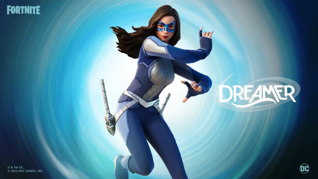 DC character Dreamer in Fortnite